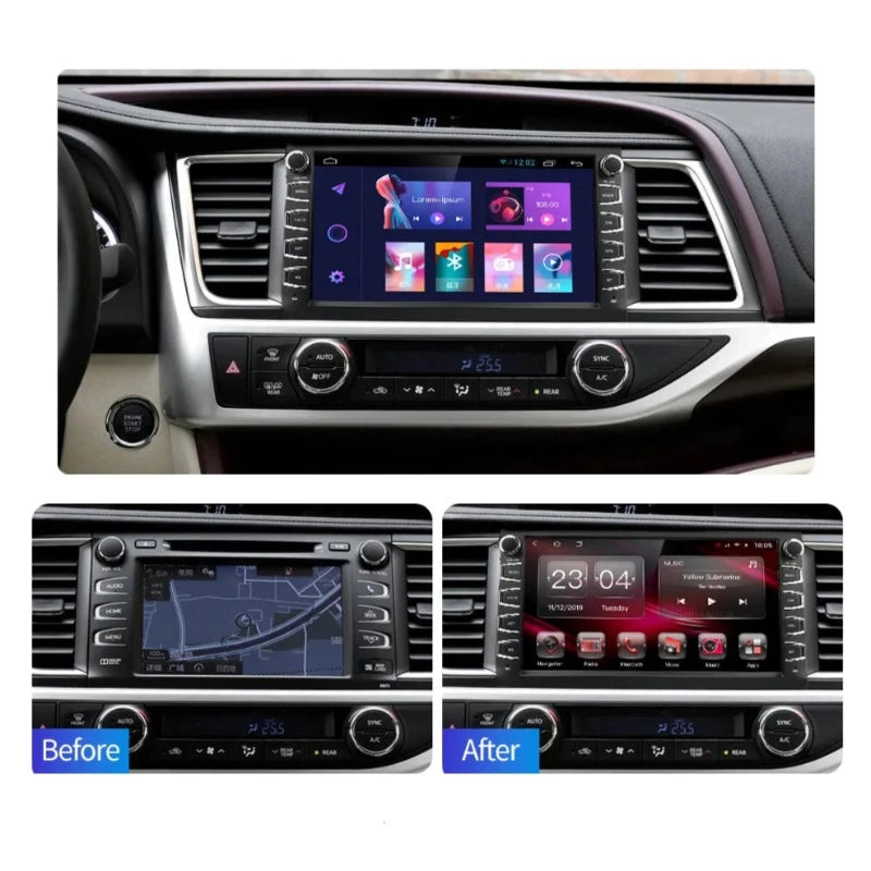 Toyota Highlander | 2014-2018 | Android Screen