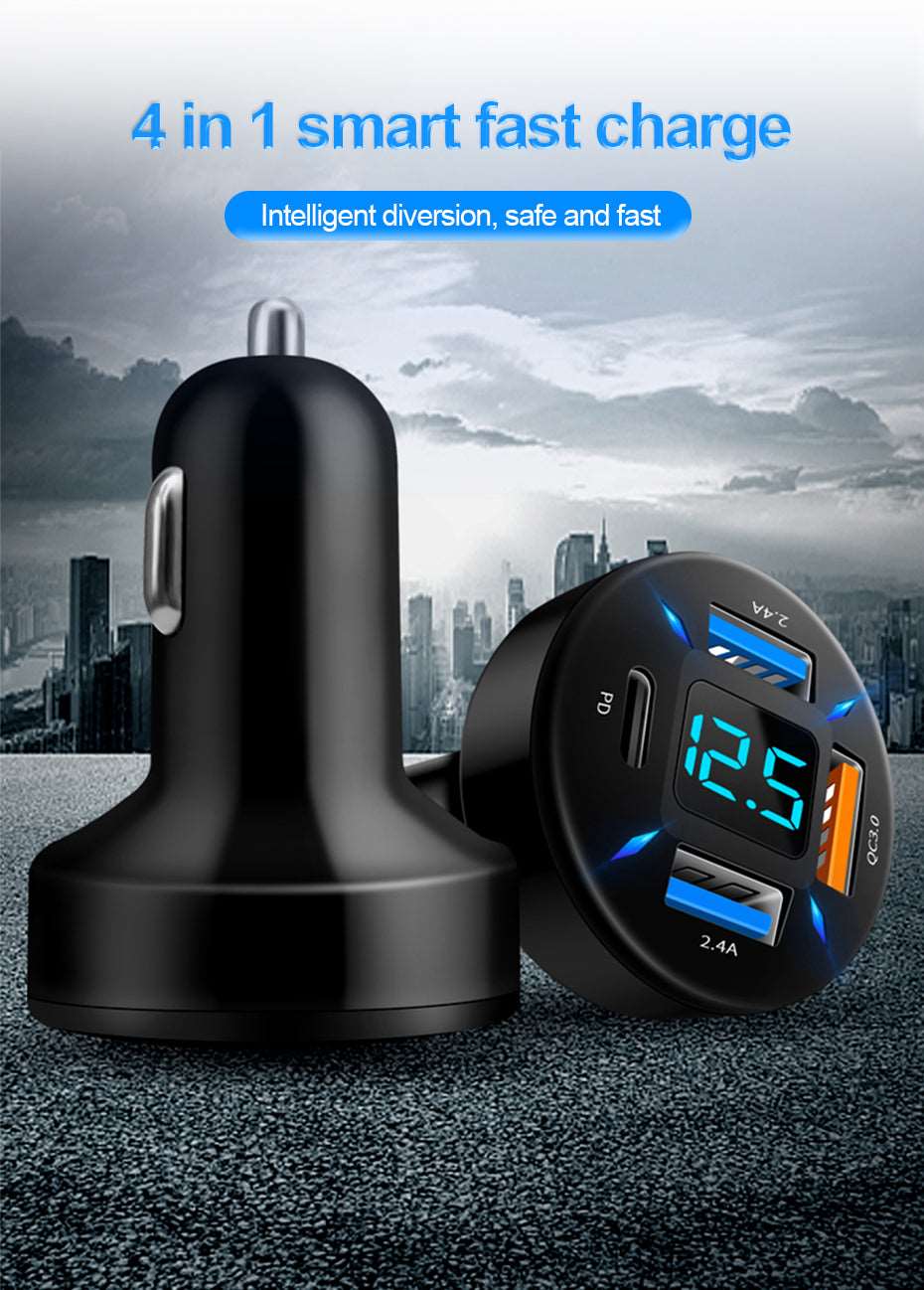 Car Charger Vehicle Multimedia Systems