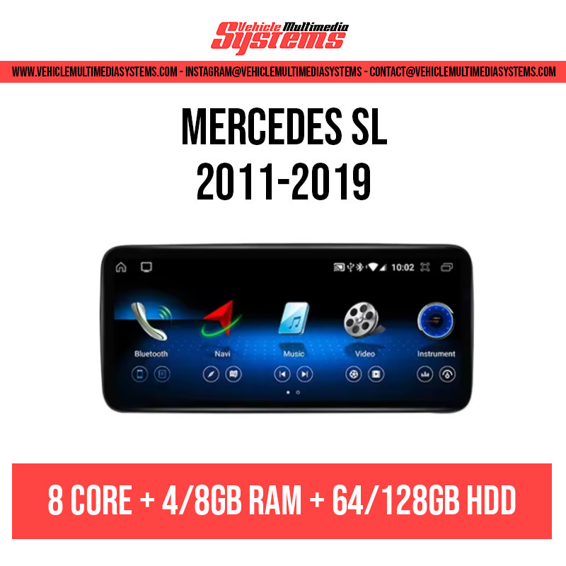Mercedes-Benz Clase SL | 2001-2008 | Pantalla Android