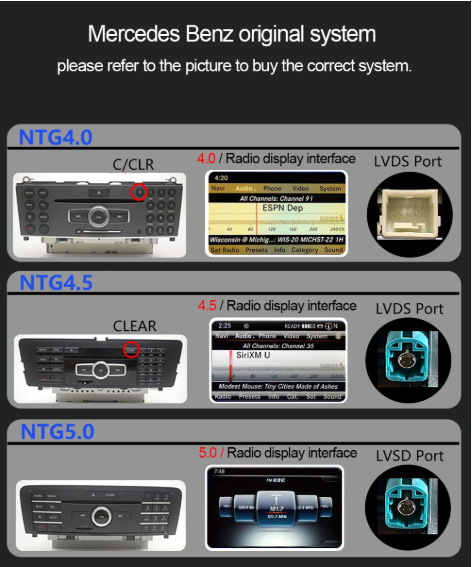 Mercedes-Benz Clase SL | 2001-2008 | Pantalla Android