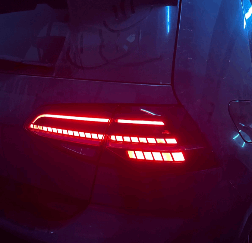 Volkswagen Golf | MK 7 MK 7.5 (2013-2020) | OEM R STYLE LED TAILLIGHTS