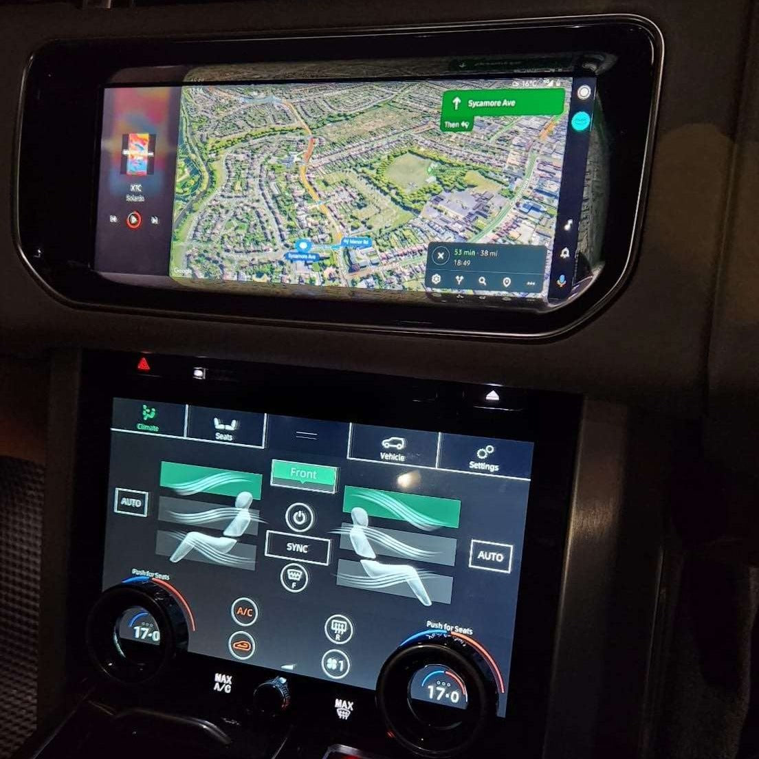 Land Rover Range Rover Vogue | 2013-2017 | Android Screen + AC Panel VMS