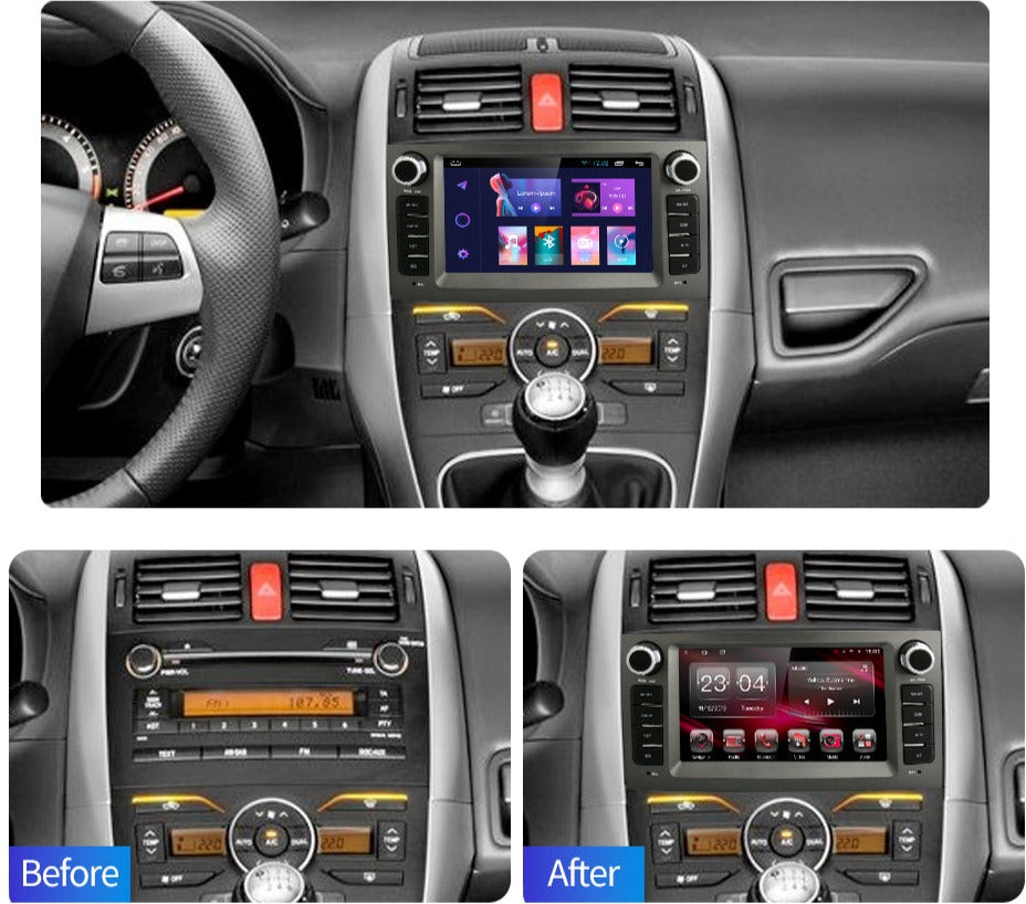 Toyota Auris | 2006-2012 | Android Screen