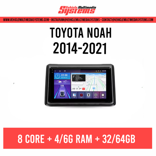 Toyota Noah | 2014-2021 | Android Screen