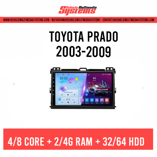 Toyota Land Cruiser 120 (Prado) | 2003-2009 | Android Screen