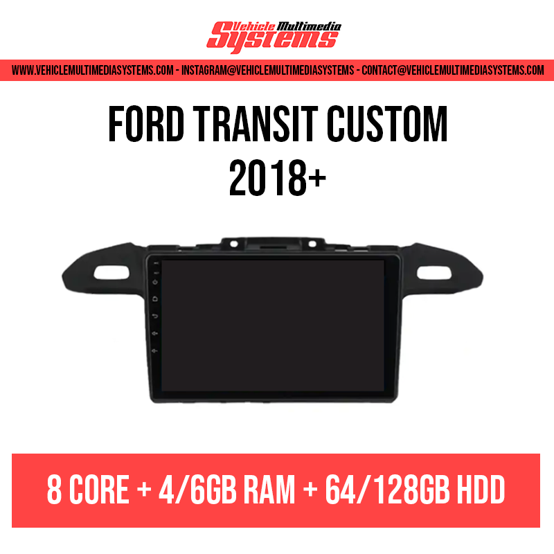 Ford Transit Custom | 2018+ | Android Screen