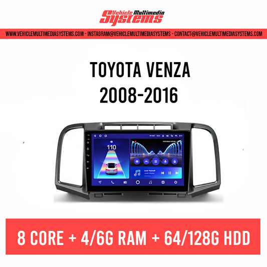 Toyota Venza | 2008-2016 | Android Screen