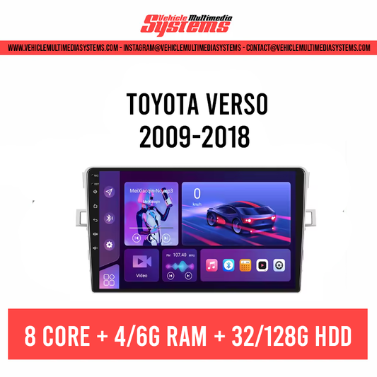 Toyota Verso | 2009-2018 | Android Screen