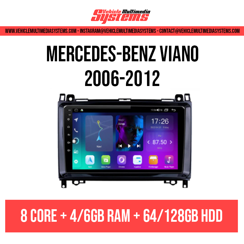Mercedes-Benz Viano | 2006-2012 | Pantalla de Android