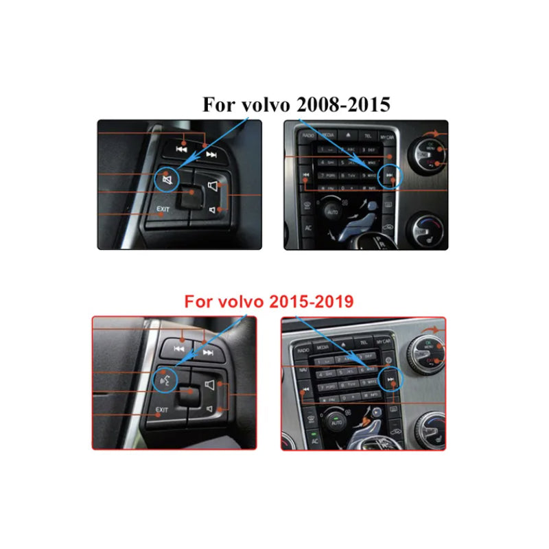 Volvo S60 V60 | 2008-2020 | Android Screen