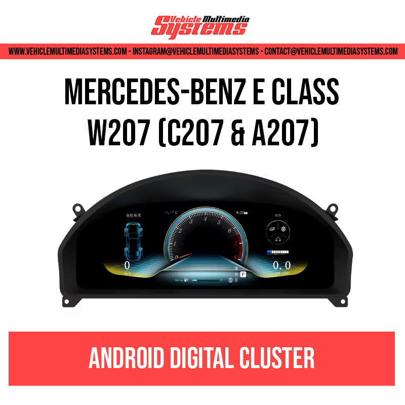 Mercedes Benz E Class | W207 | Digital Cluster
