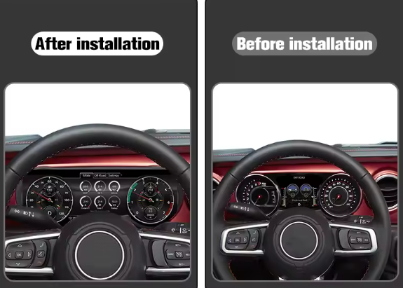 Jeep Wrangler | 2011-2018 | Digital Cluster