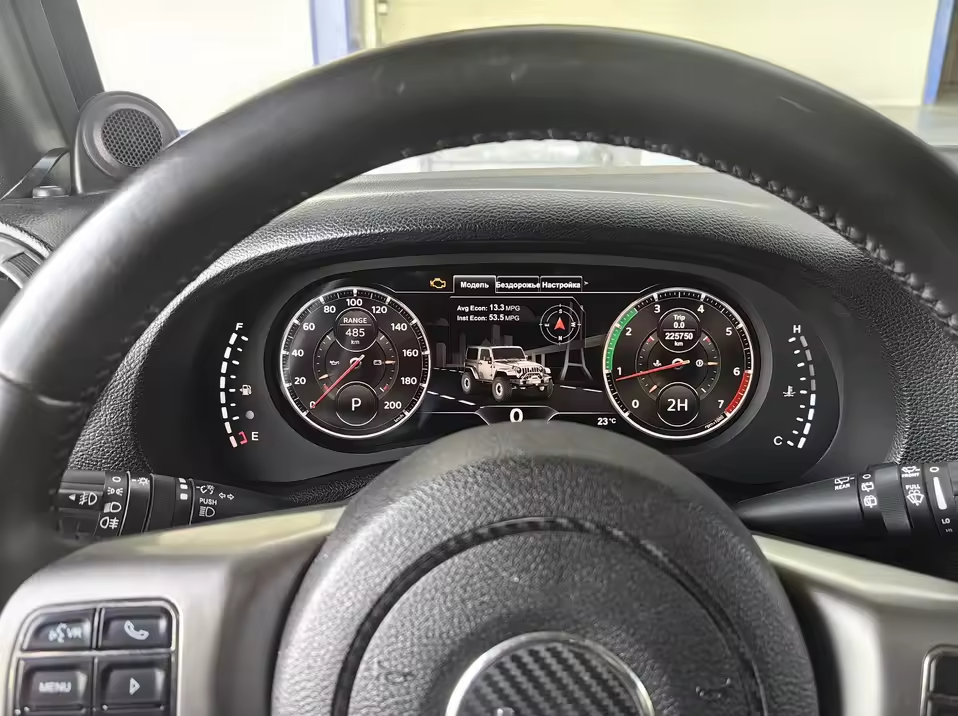 Jeep Wrangler | 2011-2018 | Digital Cluster