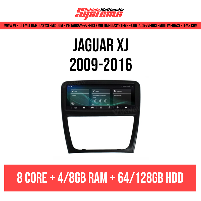 Jaguar XJ | 2009-2016 | Android Screen + AC Panel