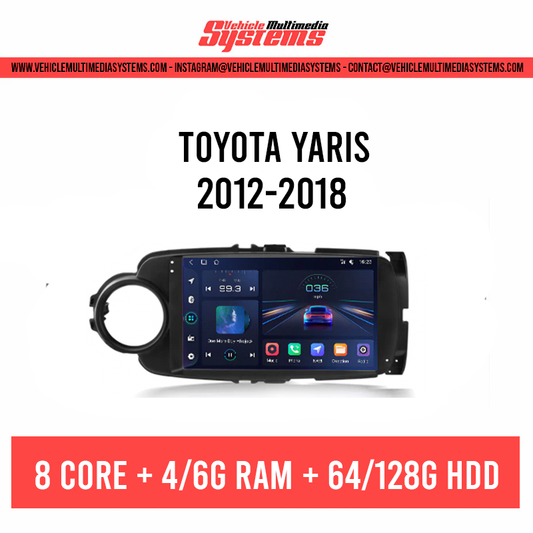 Toyota Yaris | 2012-2018 | Android Screen