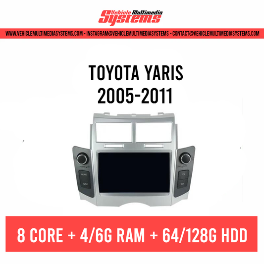 Toyota Yaris | 2005-2011 | Android Screen