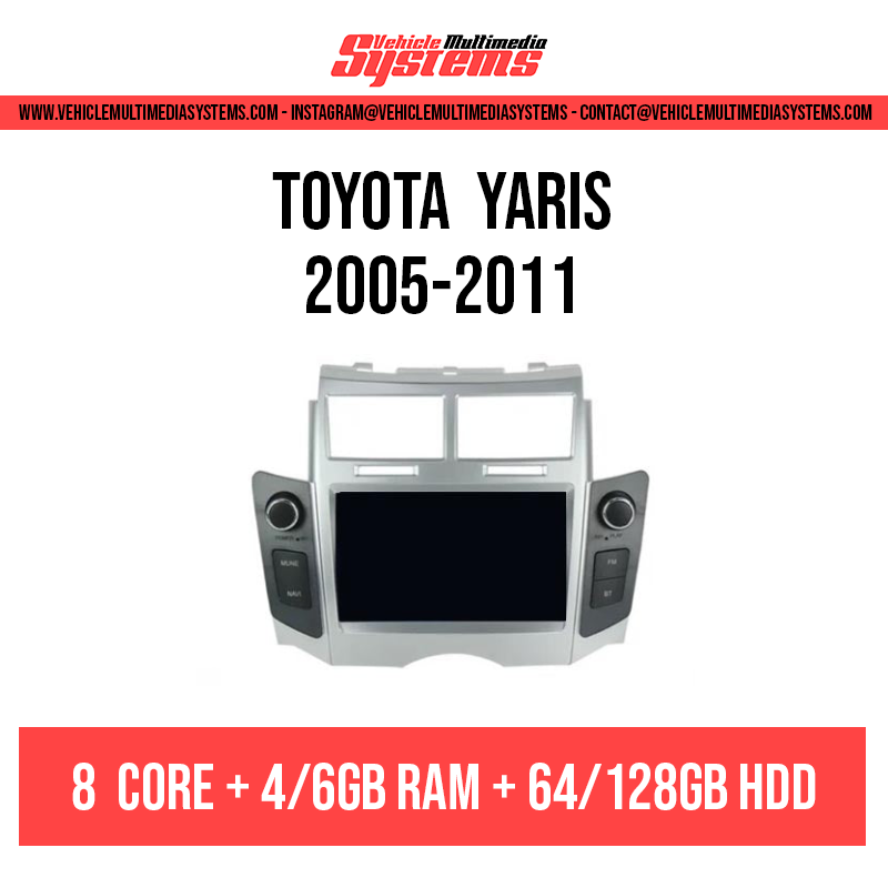 Toyota Yaris | 2005-2011 | Android Screen