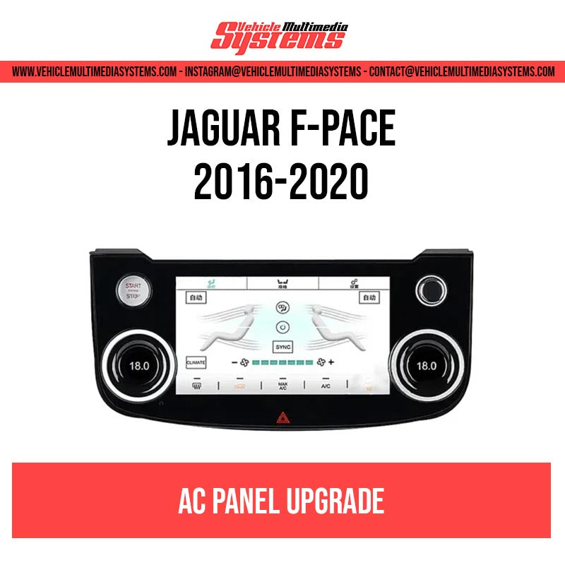 Jaguar F-Pace | 2016-2020 | Panel de aire acondicionado