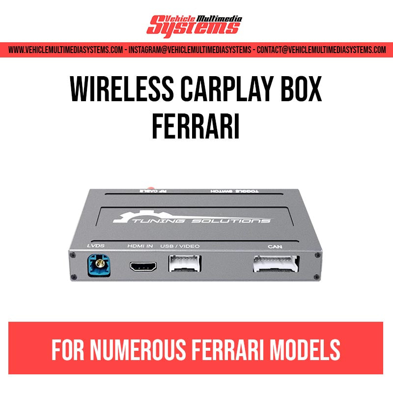 Ferrari | Caja inalámbrica Carplay
