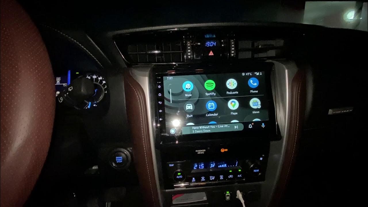 Toyota Fortuner | 2015-2022 | Android Screen
