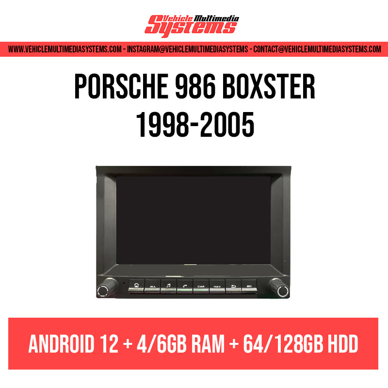Porsche 986 Boxster | 1998-2005 | Android Screen