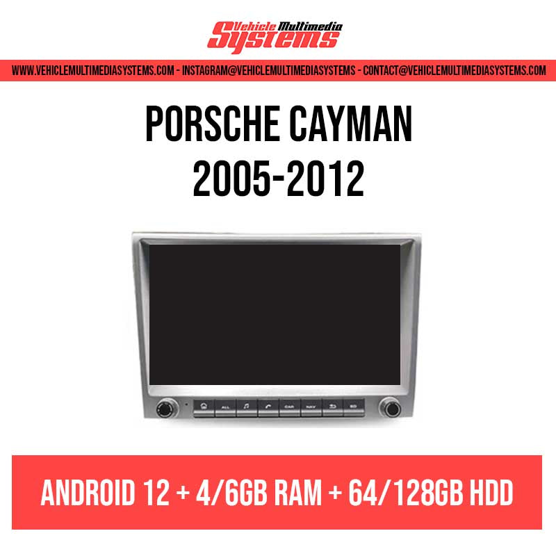 Porsche Cayman | 2005-2012 | Android Screen