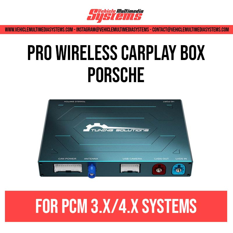Porsche | Caja inalámbrica Carplay