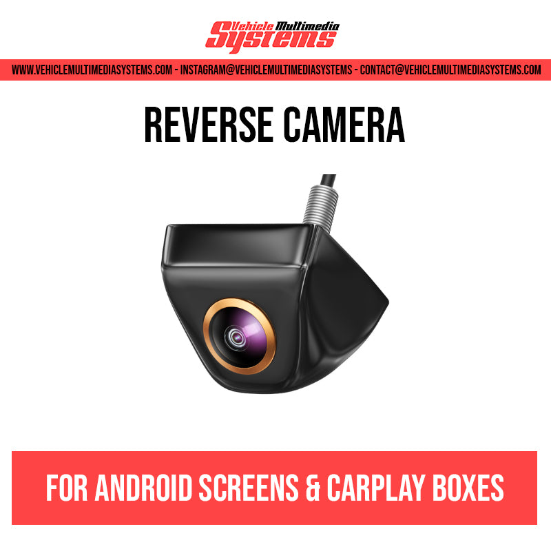 Reverse Camera | For All Cars with Android Screens & Carplay Boxes Vehicle Multimedia Systems