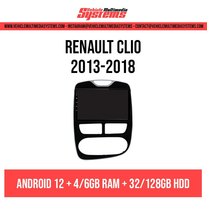 Renault Clio | 2013-2018 | Android Screen