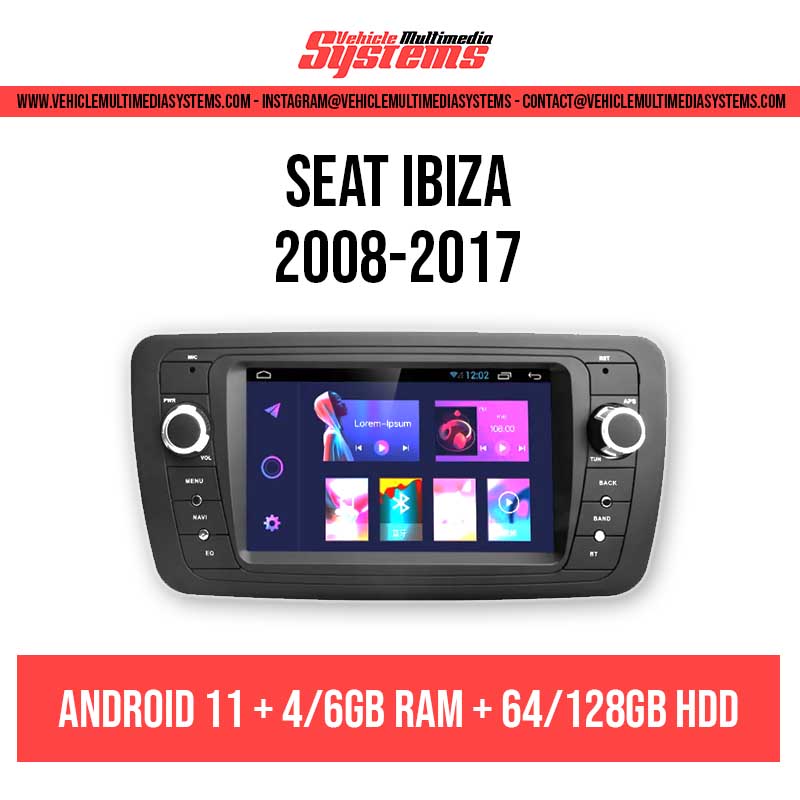seat ibiza android screen retrofit from Vehicle Multimedia Systems
