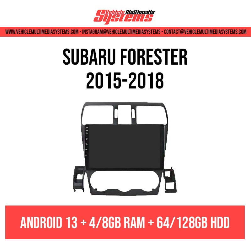 Subaru Forester | 2013-2018 | Pantalla Android