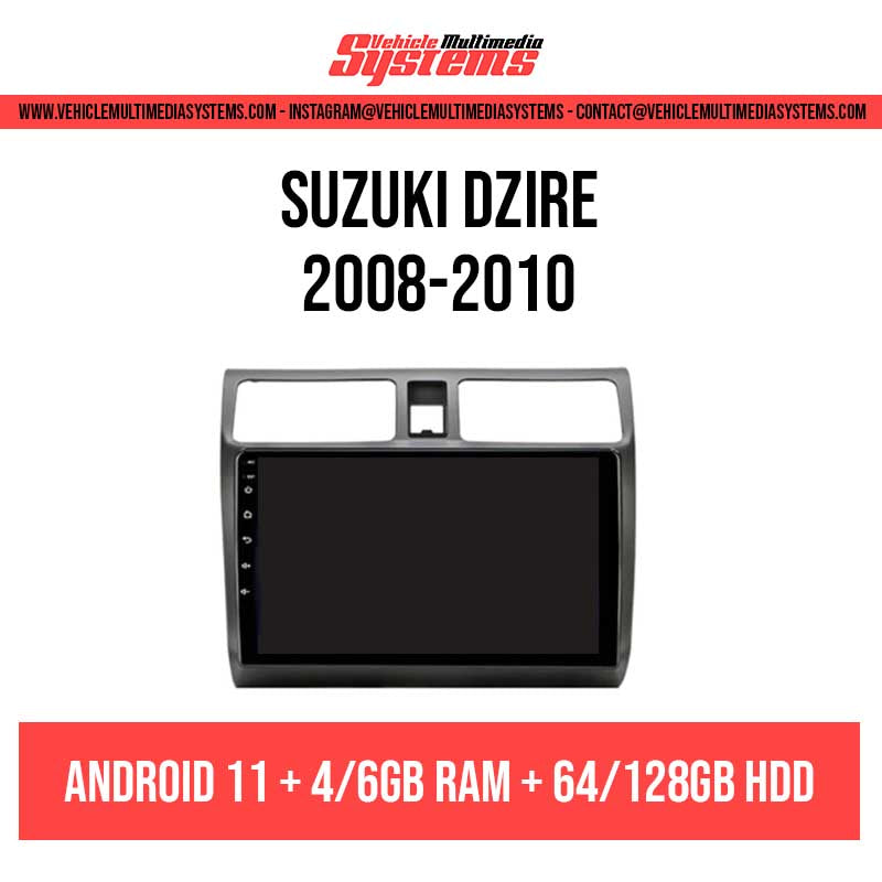 Suzuki Dzire | 2008-2010 | Android Screen