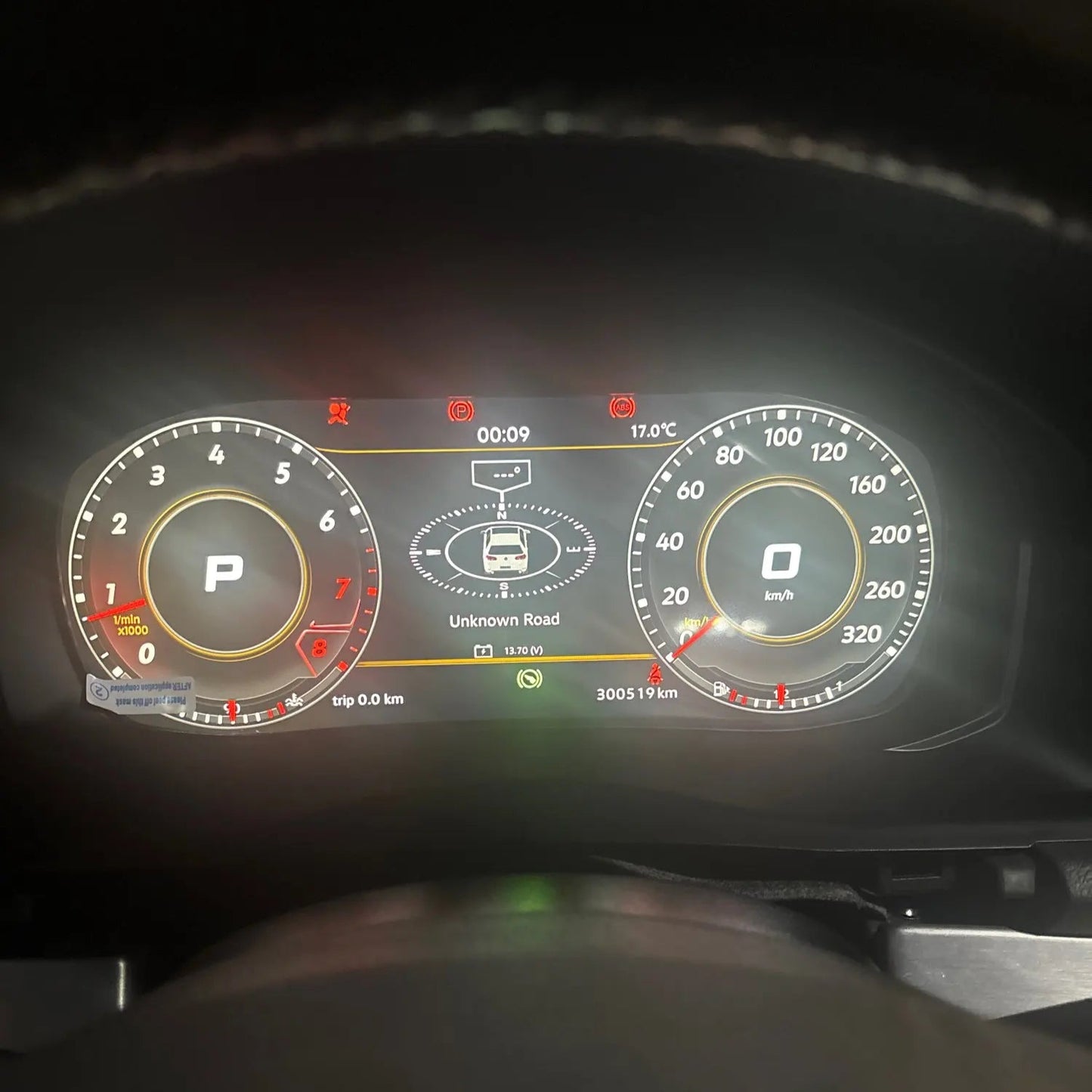 Volkswagen Tiguan | 2016-2021  | Digital Cluster