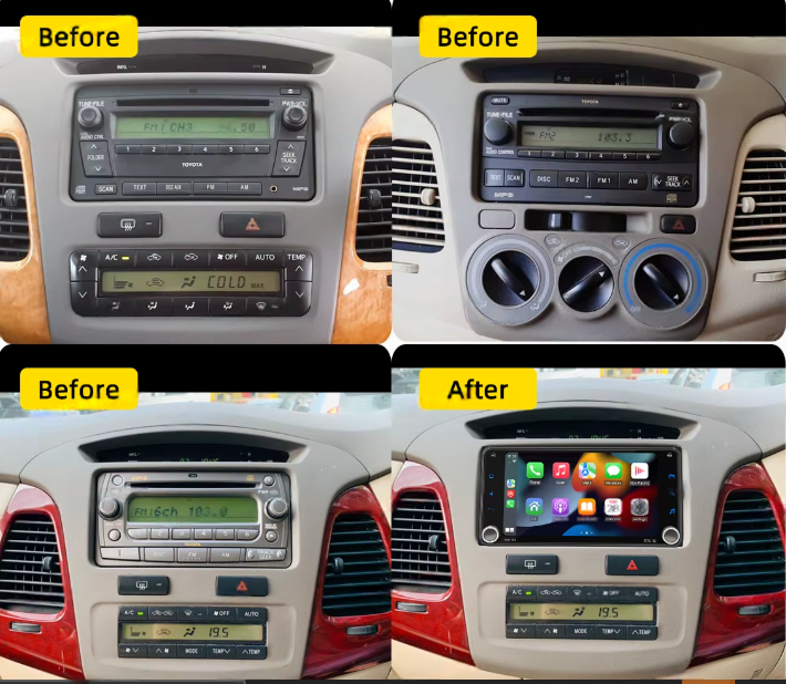 Toyota Innova | 2003-2015 | Android Screen