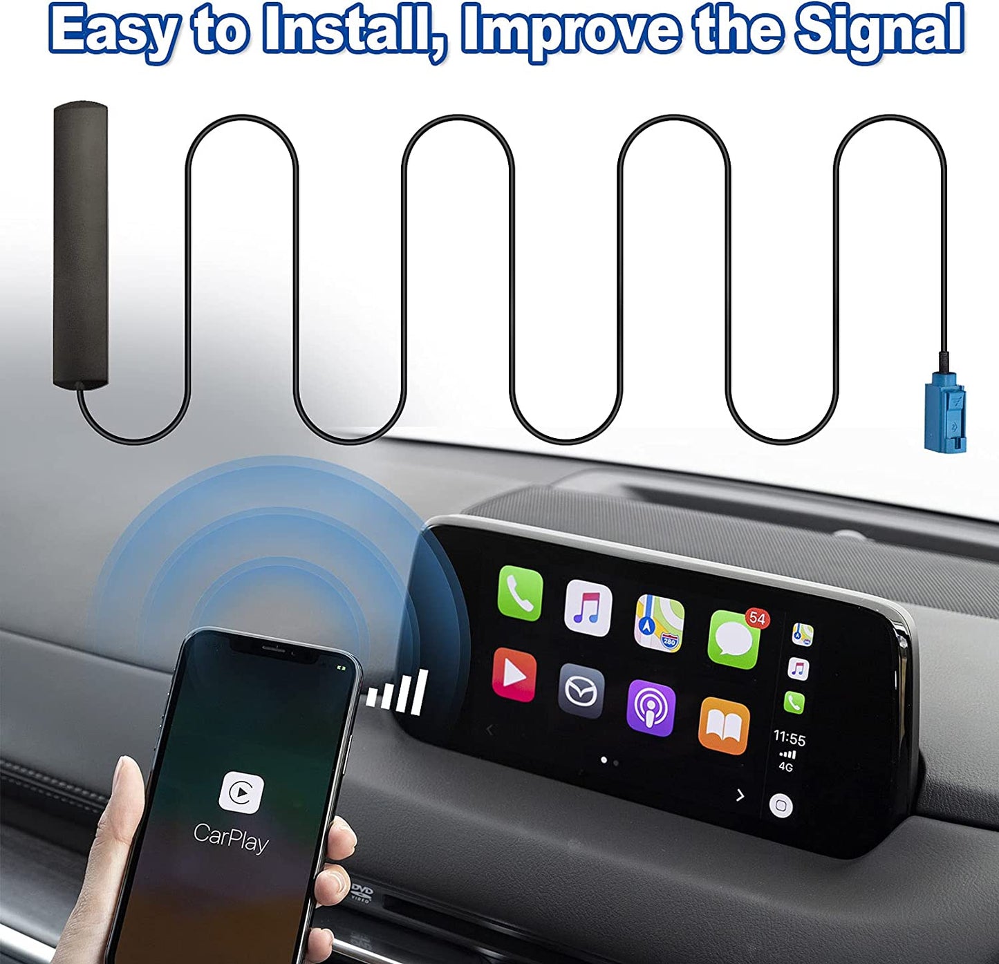 WiFi Antenna - BMW Carplay Activation Vehicle Multimedia Systems