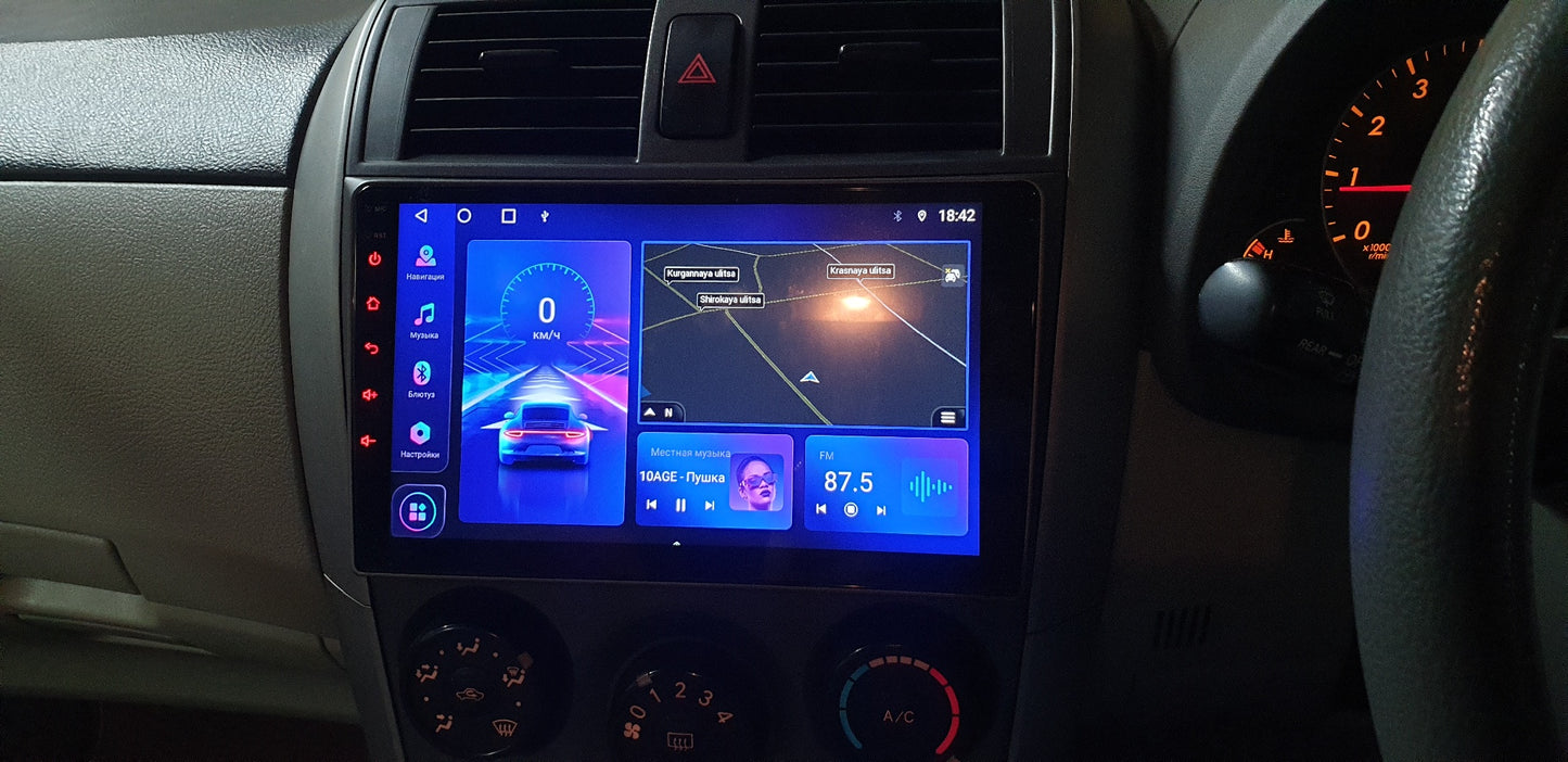 Toyota Corolla | 2007-2013 | Android Screen VMS