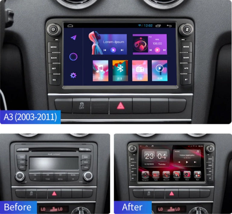 Audi A3 | 2003-2011 | Android Screen VMS
