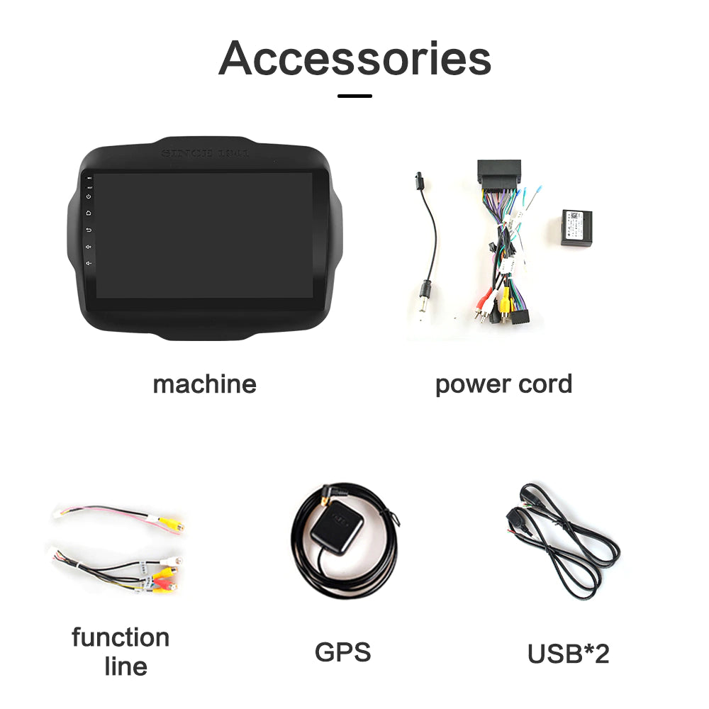 Jeep Renegade | 2016-2018 | Android Screen VMS