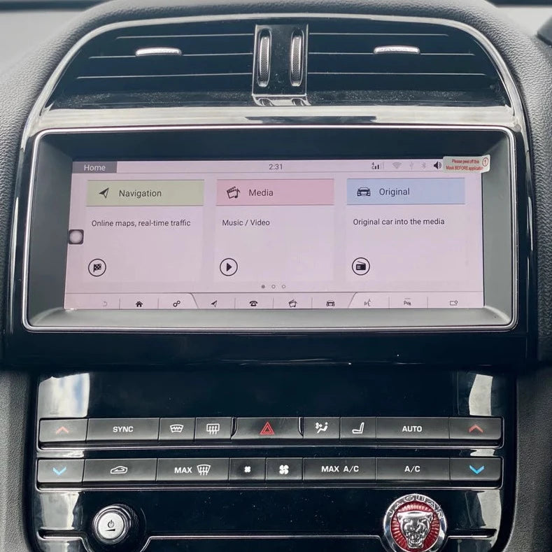 Jaguar XE | 2015-2018 | Android Screen VMS