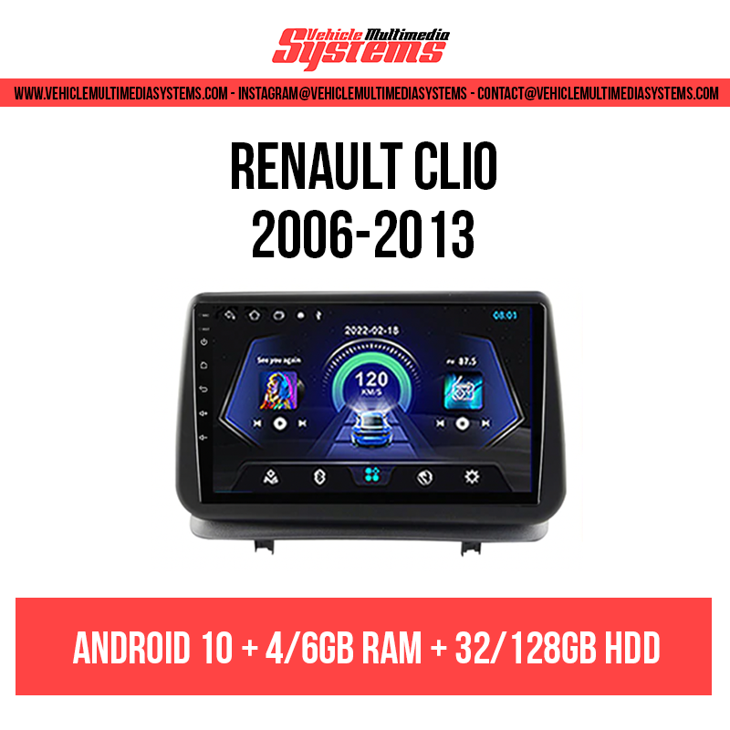 Renault Clio | 2006-2013 | Android Screen VMS