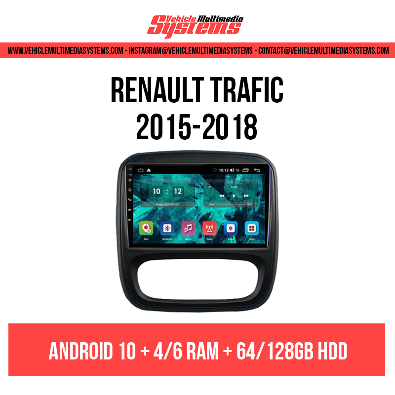 Renault Trafic | 2015-2018 | Android Screen VMS