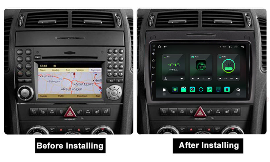 Mercedes-Benz SLK-Class | 2004-2011 | Android Screen VMS