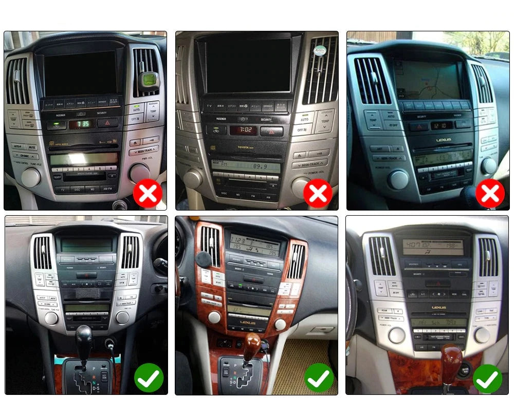 Lexus RX 400h | 2003-2009 | Android Screen VMS
