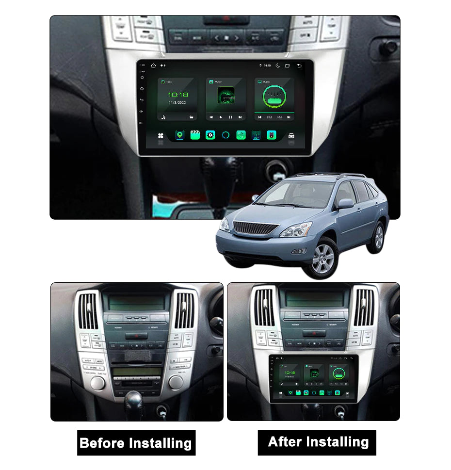 Lexus RX 400h | 2003-2009 | Android Screen VMS