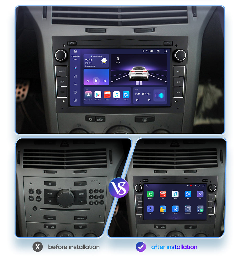 Vauxhall Zafira | 2005-2015 | Android Screen VMS