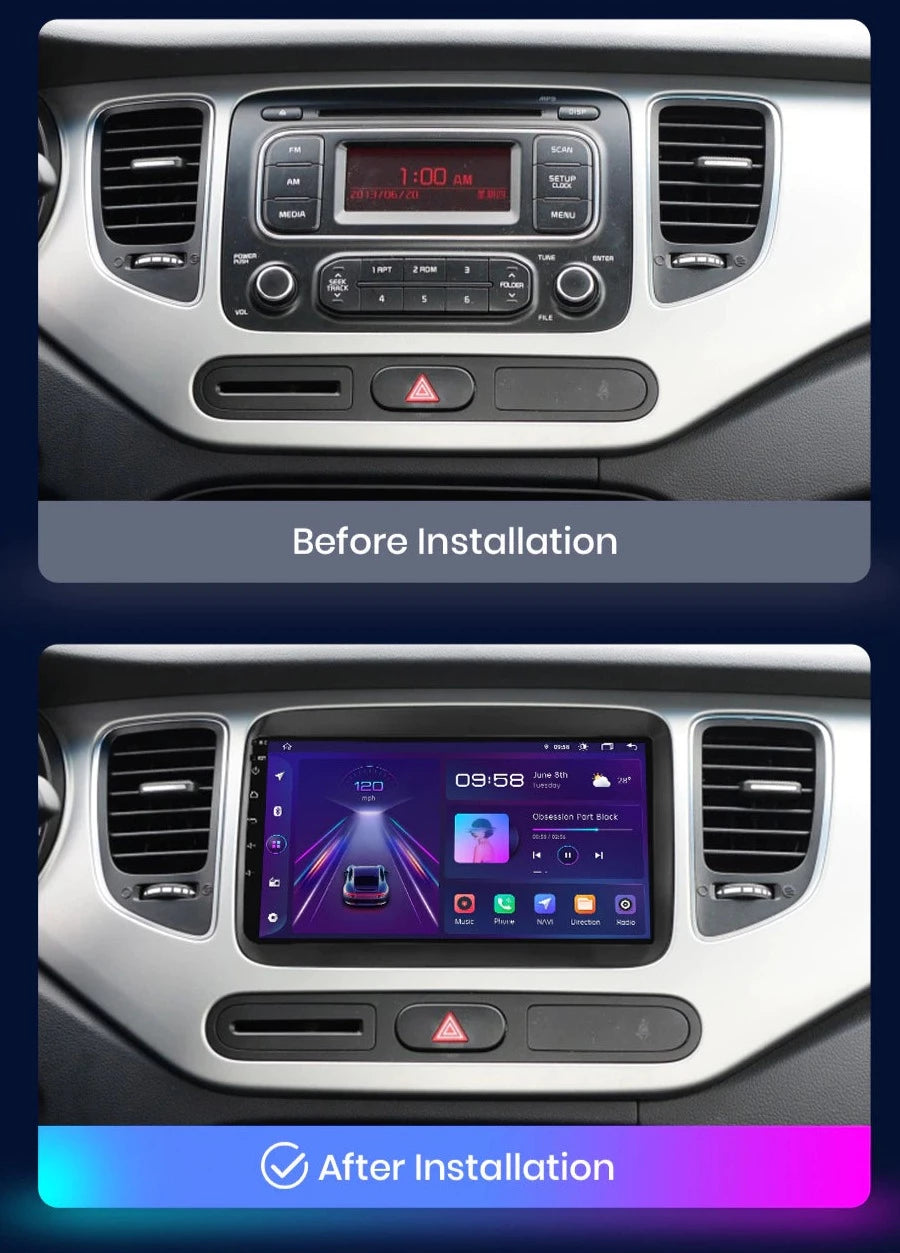 Kia Carens | 2013-2018 | Android Screen VMS