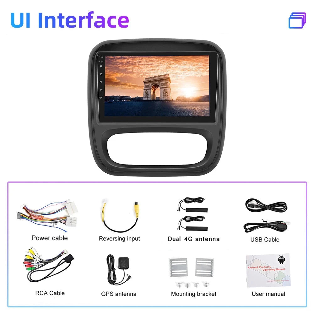 Vauxhall Vivaro | 2015-2018 | Android Screen VMS