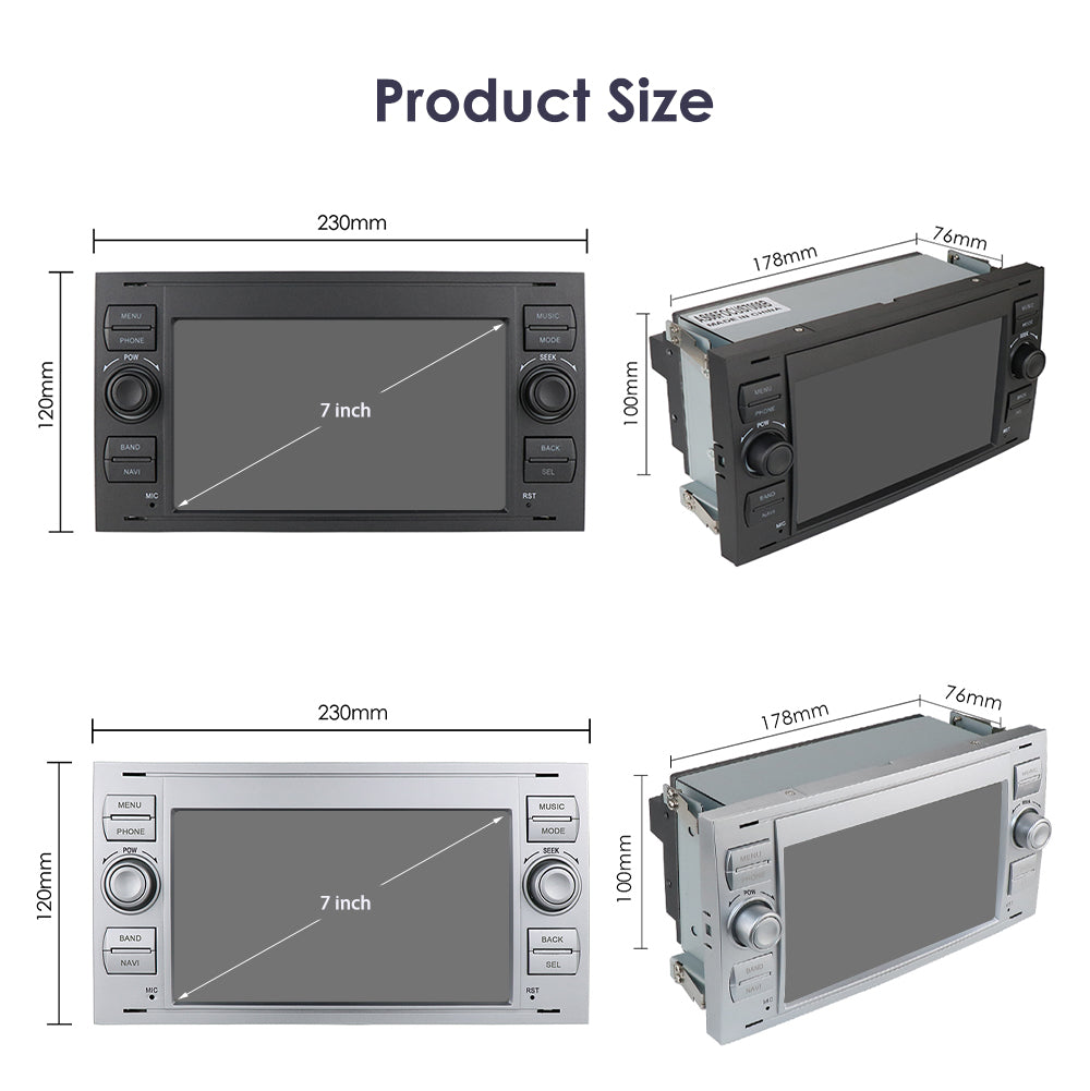 Ford Transit | 2006-2013 | Android Screen VMS