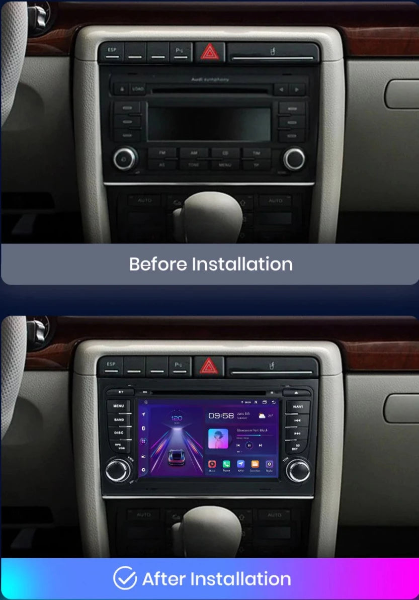 Audi A4 | 2002-2008 | Android Screen VMS