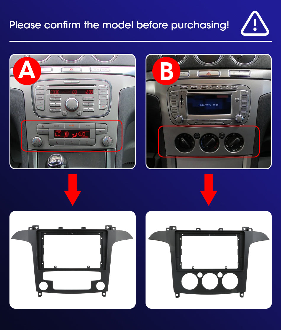 Ford S-Max | 2007-2015 | Android Screen VMS